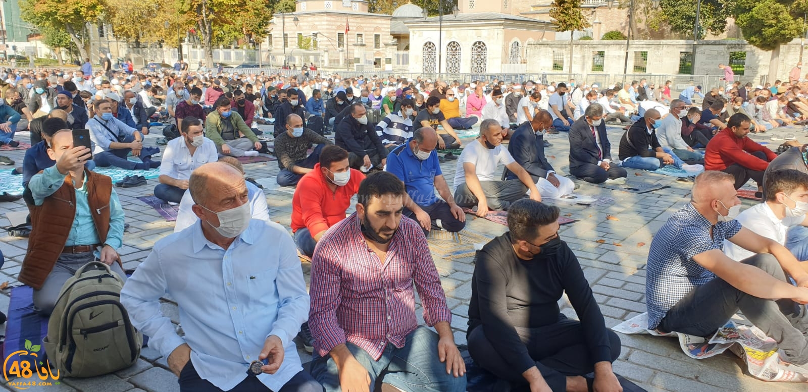  فيديو وصور من إقامة صلاة الجمعة في مسجد آيا صوفيا باسطنبول 